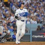 【MLB】大谷翔平、内角高めボール球を“パワーで運んだ”PS通算10号 CY賞右腕シャーザー攻略