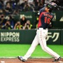 【WBC2026】侍ジャパン、大谷翔平の“188キロ”右翼線二塁打で好機を演出　山本由伸が初回無失点の立ち上がり