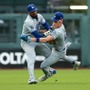 【MLB】ドジャース冷や汗……テオスカーとコールが捕球時に激突で敵地悲鳴　山本由伸が初回に捕まり3失点