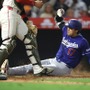 【MLB】大谷翔平、自身初“ランニングHR未遂”に現地記者が注目「リトルリーグ本塁打」　ビデオ判定の末に適時三塁打に