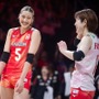 バレー女子日本、佐藤淑乃が見せた“完璧ブロック”に賛辞　24歳がチーム最多の18得点で「日本を立ち上がらせた」【VNL2026】
