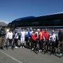 観光バスを使って自転車を運び、景色のよいところでサイクリングを楽しむ全く新しいスタイルのサイクリングバスツアー