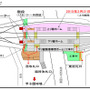 甲子園駅の改良工事進む…2016年度末完成予定