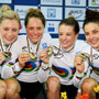 2015年UCIトラック世界選手権、女子団体追い抜きはオーストラリアが世界新記録で優勝