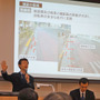 実走の前に、この国道を管轄する東京国道事務所から、自転車ナビラインの設置に関する説明を受けた