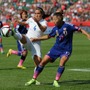 サッカーの女子W杯準決勝 日本対イングランド（2015年7月1日）（c）Getty Images