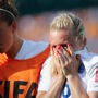 サッカーの女子W杯準決勝 日本対イングランド（2015年7月1日）（c）Getty Images