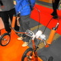 電動アシスト付き4輪自転車　倒立型ハンドル