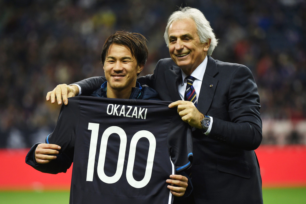 岡崎慎司 サッカー日本代表通算100試合出場達成 史上5人目の快挙 Cycle やわらかスポーツ情報サイト