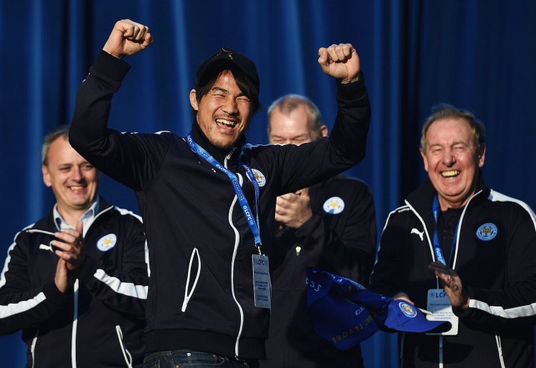 岡崎慎司のレスター タイでもフィーバー みんなが喜んでくれて嬉しい Cycle やわらかスポーツ情報サイト