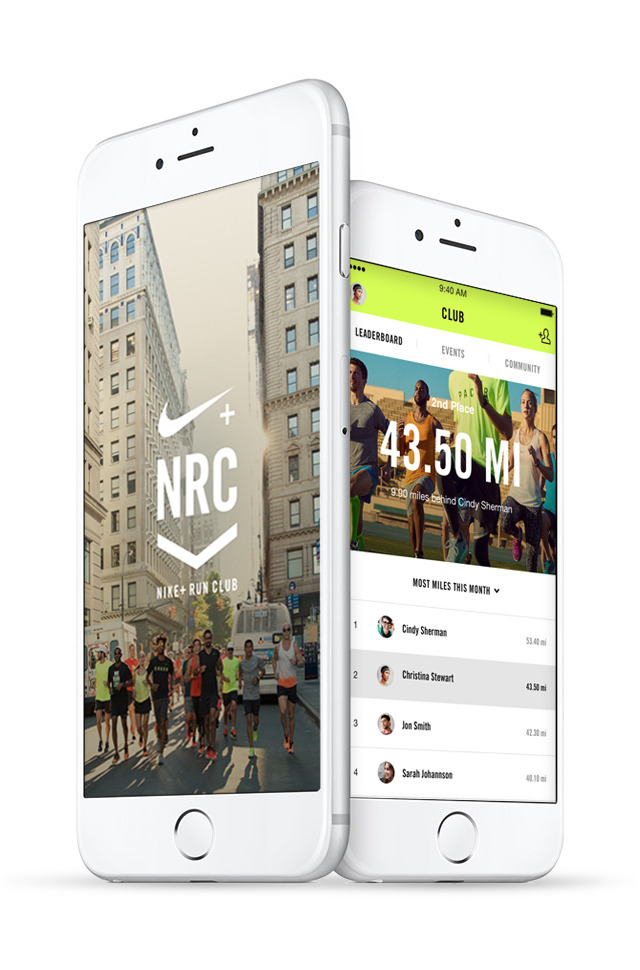 ナイキのランニングアプリがリニューアル Nike Run Club として配信 Cycle やわらかスポーツ情報サイト