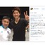 岡村隆史、内田篤人とのツーショット写真…「やべっちFC」で‘ガチ対決’ 画像