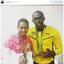 ケンブリッジ飛鳥、ボルトと肩を組む写真…次は「100mの決勝で一緒に走りたい」 画像