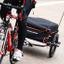 自転車で荷台に載せきれない荷物を運ぶ「サイクルトレーラー」 画像