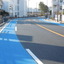 神奈川県茅ヶ崎市の国道1号線に自転車レーン登場 画像