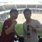 ボクサー長谷川穂積、GWはJリーグ観戦…ヴィッセル神戸に声援送る