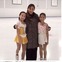 元フィギュア・村主章枝、子供たちとリンクで3ショット