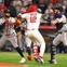 【MLB】エンゼルス戦で大乱闘勃発　先制アーチのソレア、死球後の内角球にブチ切れ……マウンド付近でブレーブス右腕と殴り合い