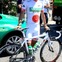 サイクルモードのアキブースで新城幸也トークショー