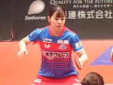 長﨑美柚が2点起用でKA神奈川を逆転勝ちに導く「何としてでも1点取りたいという気持ち」　プレーオフ3枠目は日本生命に決定【Tリーグ】