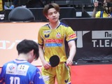 宇田幸矢、大一番で輝き放ったサウスポーが語る勝因「崩れないこと」　T.T彩たまの初優勝へ「チームの集大成」【Tリーグ】