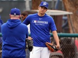 【MLB】大谷翔平、投球練習で最速150キロ計測も……　スライダー解禁には慎重姿勢「そこは医療的な判断」とロバーツ監督