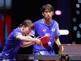 快進撃の“大吉”ペアが香港に圧勝で銀メダル以上を確定　吉村真晴、大藤沙月が2017年大会以来の金に王手【世界卓球2025】