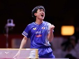 張本智和が4位、戸上隼輔が20位、松島輝空が21位　トップ10は変動なし｜卓球男子世界ランキング（2025年第23週）