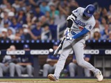 【MLB】大谷翔平、劣勢から“鮮やか”右前打でチャンスメーク　反撃の口火切る「7試合連続安打」