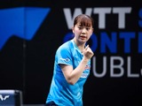 長﨑美柚、20位に急上昇のサウスポーに公式賛辞「23歳にとって大きな節目」　圧巻の中国3連破に“Wみゆう”対決制し存在感