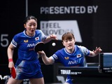 17歳張本美和、21歳大藤沙月の次世代ペアが「効果的な化学反応を形成」　両者の“補完性”に中国メディアも注目「安定さを維持」