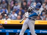 【MLB】大谷翔平、大量ビハインドで反撃の右前打　“9試合ぶりマルチ安打”でチャンスメーク