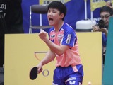 悲願の初制覇へ、ベールを脱いだ“岡山リベッツ・張本智和”　電撃移籍の男子エースが語ったデビュー戦【Tリーグ】
