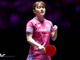 大藤沙月が振り返る張本美和撃破の要因「新しい自分に出会えている」　世界4位のサウスポー相手には「向かっていくだけ」【WTTチャンピオンズマカオ】
