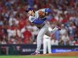 【MLB】大谷翔平、“歴史的PS二刀流デビュー”で6回9K3失点の粘投　最速163キロに敵地驚愕、テオスカーが値千金逆転弾