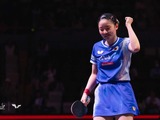 張本美和、現地メディアが振り返る中国撃破＆団体金奪取　世界女王・孫穎莎相手の逆転勝ちで「精神力とレベルの高さを証明」【アジア卓球選手権】