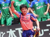 張本智和、強行出場のエースがもたらした逆転勝利「Tリーグまでアジア選手権の気持ち」　シングルス7連勝で岡山を牽引