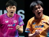 中国勢不在の中男子に高まる注目　第1シードの張本智和は優勝候補の筆頭　世界王者撃破の松島輝空は快進撃なるか【WTTスターコンテンダー・ロンドン】