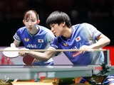 戸上隼輔・早田ひなペアがクロアチア戦で1番手起用　張本美和、張本智和がエース起用で3連勝を狙う【卓球・ITTF混合団体W杯2025】