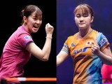 長﨑美柚は世界女王・孫穎莎と、大藤沙月は新星サウスポー・蒯曼と激突　同士討ちを制した日本女子2選手は中国撃破なるか【WTTファイナルズ香港】