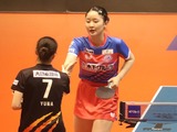 張本美和、シングルス“10戦全勝”達成に「すごくうれしい」　全日本女王で殻を破った17歳エースが意気込み【Tリーグ】