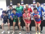 POファイナル会見で抱負　KM東京・田添健汰「松島輝空選手は必ず勝てる」　日本生命・赤江夏星「どの試合も苦しくなる」【Tリーグ】