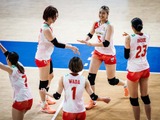バレー女子日本代表、圧巻のチェコ撃破に公式称賛「完璧な記録は継続中」　最多21得点の佐藤淑乃は「オールラウンドな活躍」【VNL2026】
