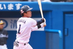ヤクルト・山田哲人が2盗塁でリーグトップの7盗塁「初球からいこうと決めていた」