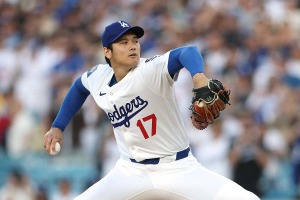 【MLB】大谷翔平、WS初登板は「6回途中93球6奪三振」後続捕まり4失点　2ラン被弾のゲレーロJr.に“最速159キロ”