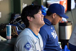 【MLB】大谷翔平、崖っぷち第6戦へ向けて敵地で豪快フリー打撃 記者から驚きの声「すごい……」