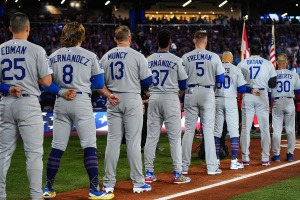 【MLB】「勝者が全てを手に入れる」WS第7戦、映画のようなPR画像がカッコ良すぎる……大谷翔平とゲレーロJr.が主役の1枚