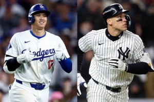 【MLB】大谷翔平&#038;ジャッジが成し遂げた歴史的偉業　両リーグMVPが放った“2年連続50号”を公式が紹介「オオタニが快投とともに記録」