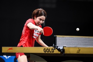 平野美宇、好調の長﨑美柚をフルゲーム撃破で準々決勝進出　8強入りで優勝争いに参戦、韓国のベテランと激突【WTTスターコンテンダー・チェンナイ】