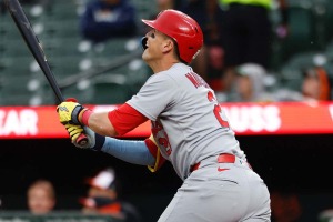 【MLB】「興味を示すのはメッツだけではない」トレード市場でヌートバー人気が高騰か　移籍先候補にブレーブスも浮上し、争奪戦の様相